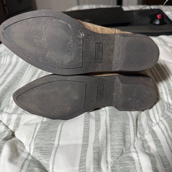 Dolce By Mojo Mox Two Tone Quiggly Western Style Cowboy Boots Girls 3.5 Zipper - Picture 5 of 8